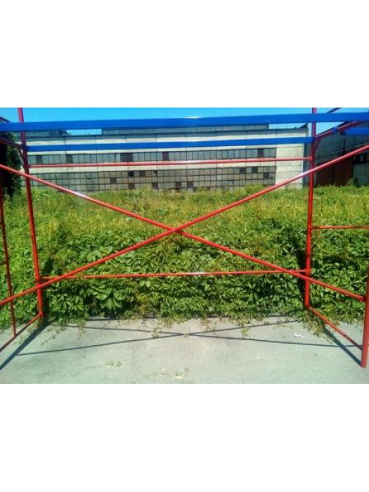 Диагональ на рамные леса